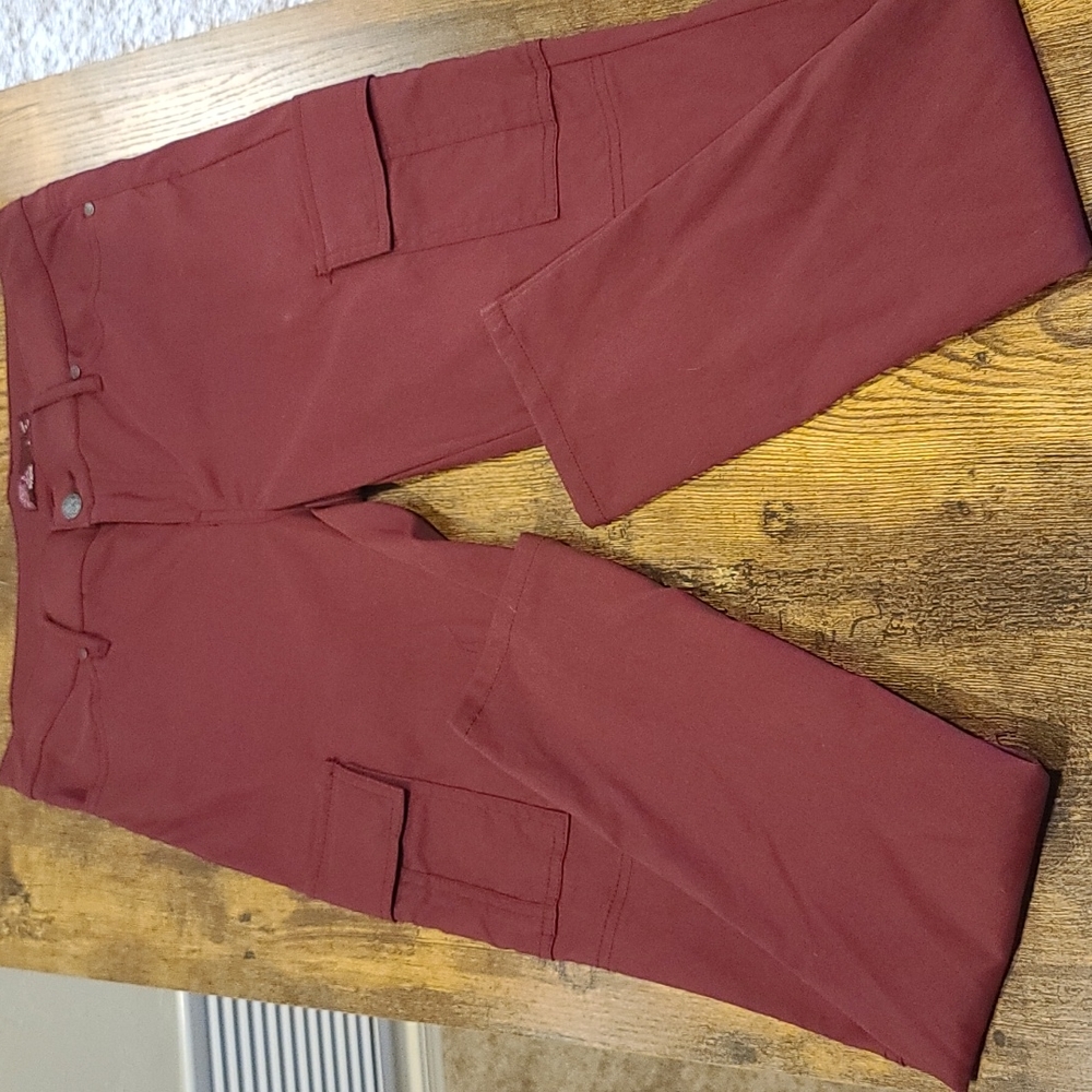 Prana Meme Pant Size 8 in Bordeaux
